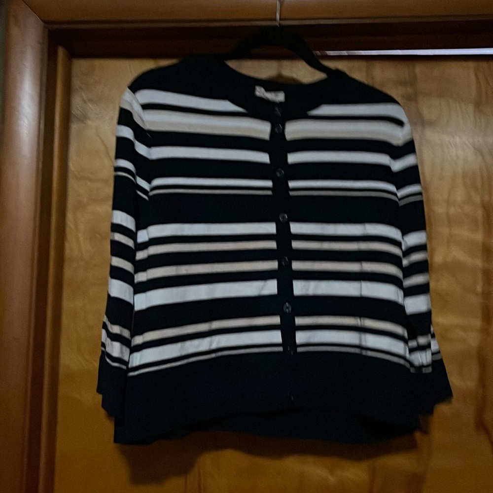 Dressbarn button down sweater